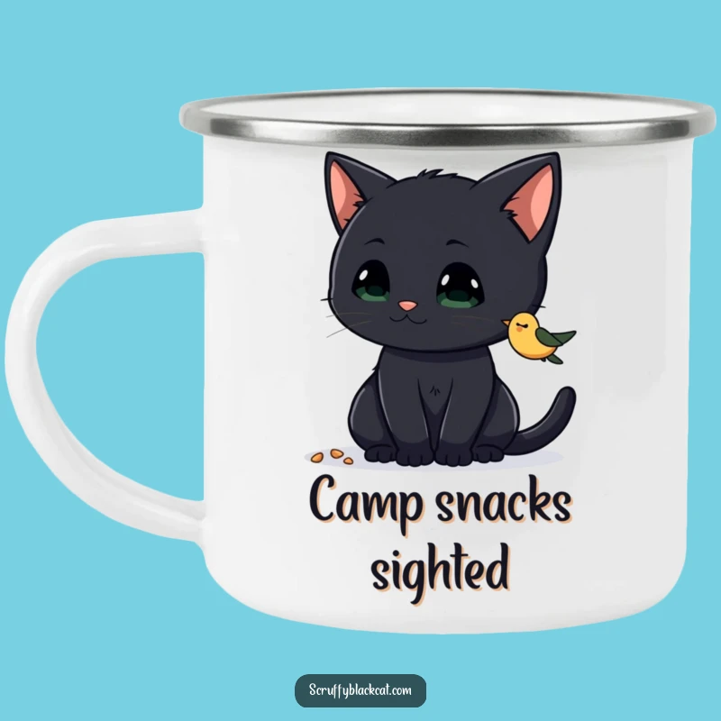 Funny Cat Scout Mug: Adventure with Focus, Unique Funny Gift