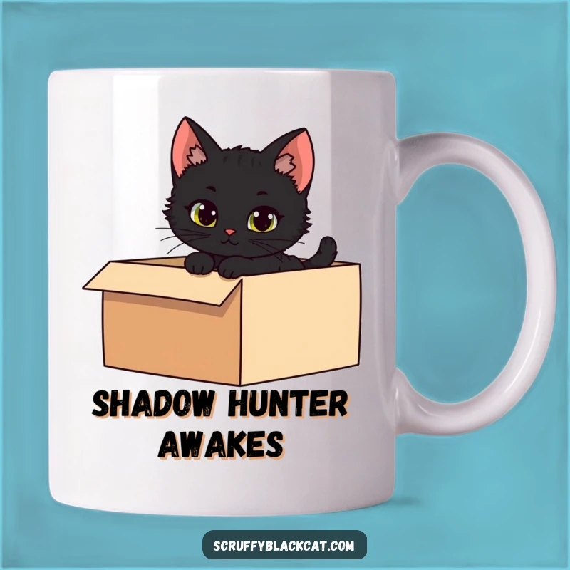 Funny Mischievous Kitten Mug - Peek-a-Boo Surprise Gift!