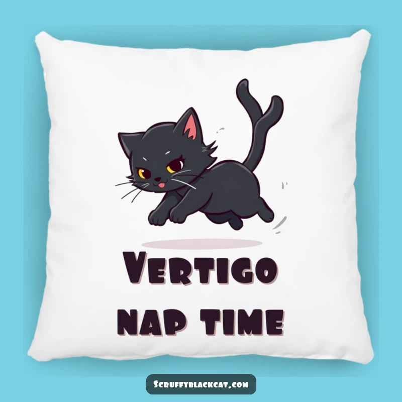 Funny Cat Spin Pillow: Cozy Chaos, Perfect Funny Gift