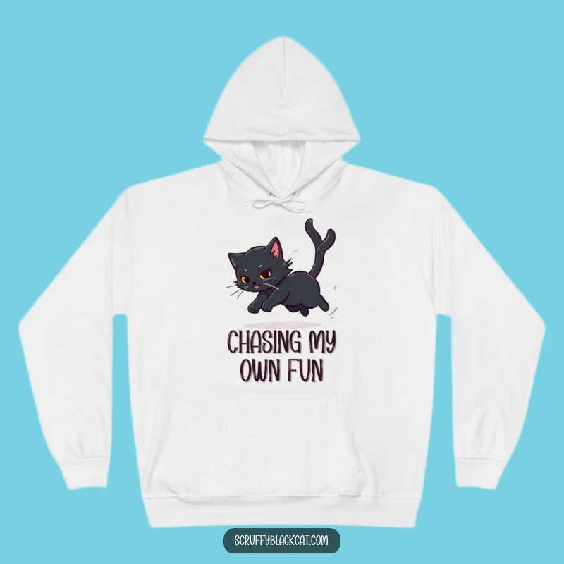 Cozy Cat Chaos Hoodie: Warm Feline Fun, Perfect Funny Gift