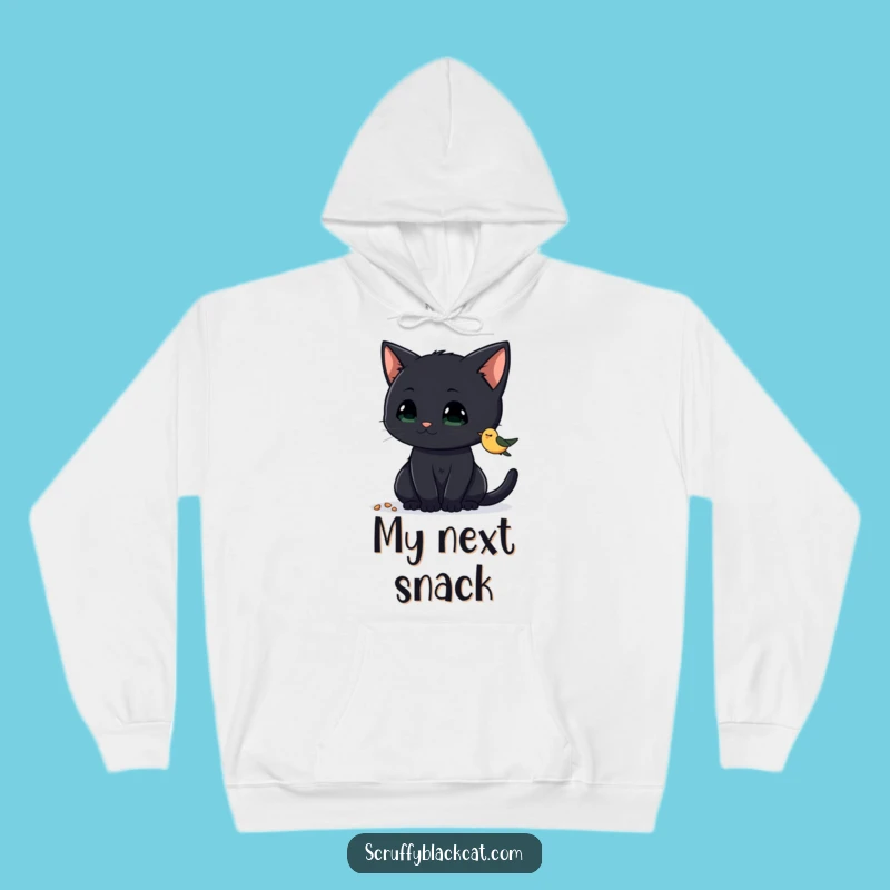 Cozy Cat Curiosity Hoodie: Warm Feline Focus, Perfect Funny Gift