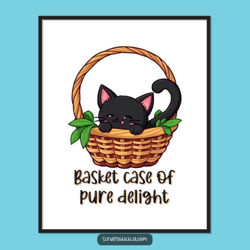 Free Printable Cat Art: Peek-a-Boo Fun Funny Downloadable Wall Decor