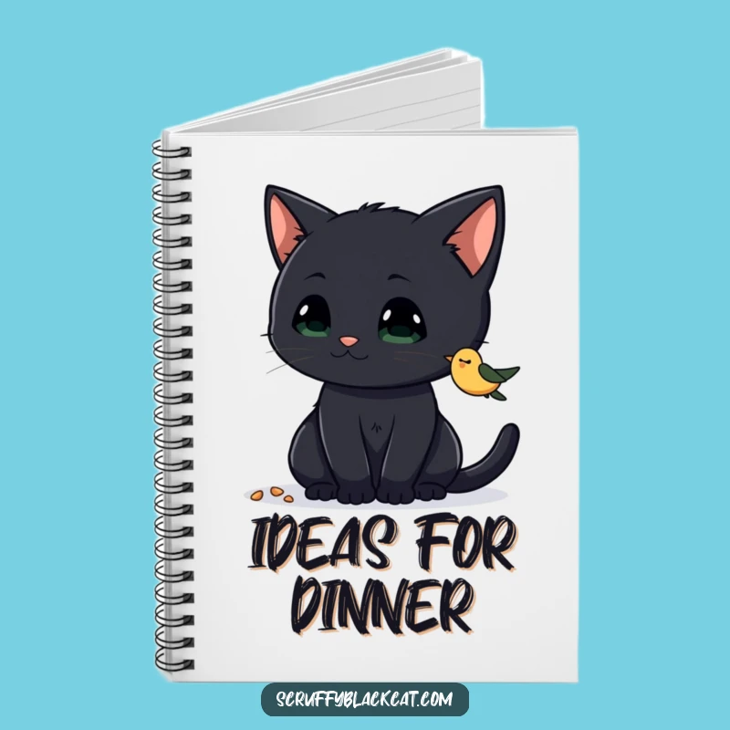 Funny Cat Focus Notebook: Jot Down Plans, Practical Funny Gift
