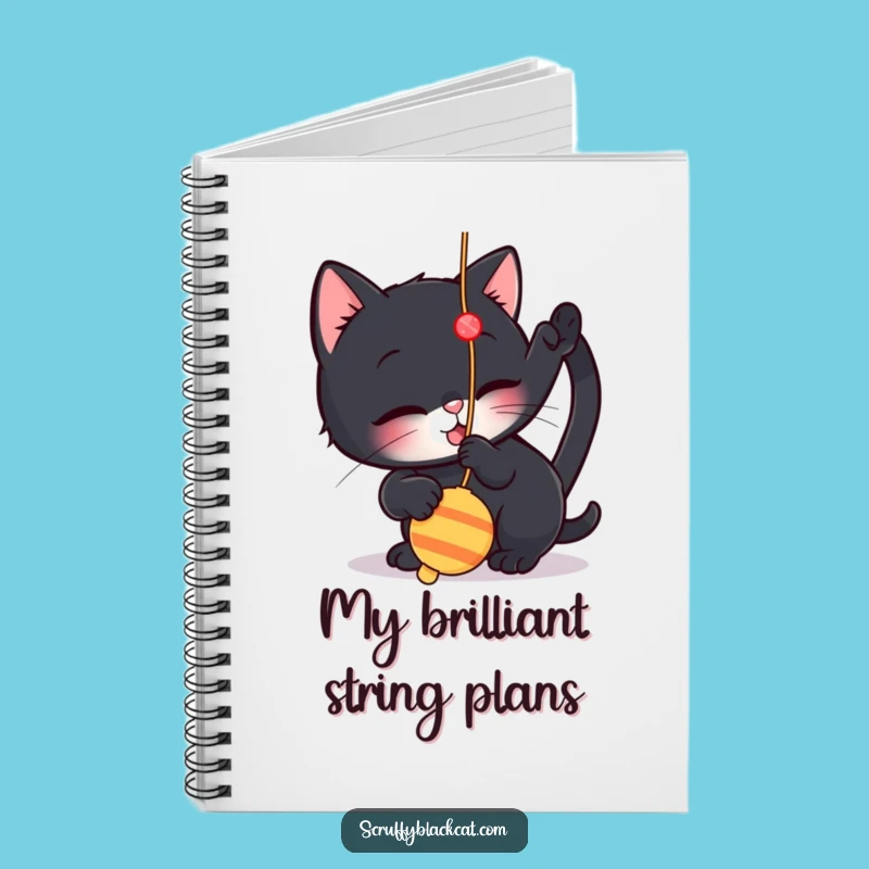 Funny Cat Notebook: Playful Kitten's Journal, Ideal Funny Gift!