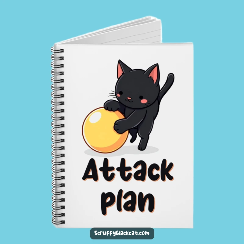 Funny Cat Pounce Journal: Playful Cat's Adventures, Perfect Notebook for Cat Lovers