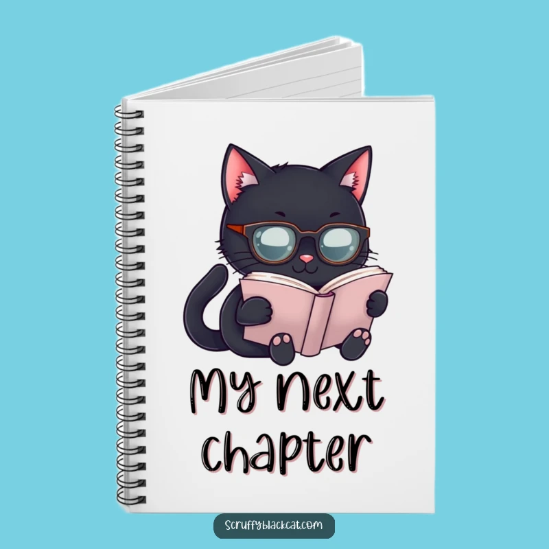 Funny Scholar Cat Notebook: Intelligent Pages, a Hilarious Gift!