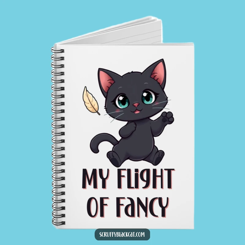 Funny Cat Feather Journal: Record Your Pursuits, Hilarious Cat Gift